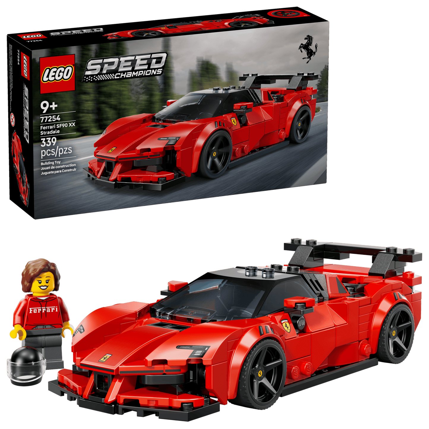 Ferrari SF90 XX Stradale Sports Car LEGO Speed Champions