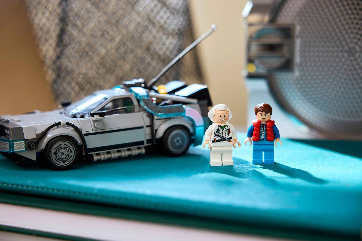 LEGO Speed Champions Time Machine from Back to the Future #77256