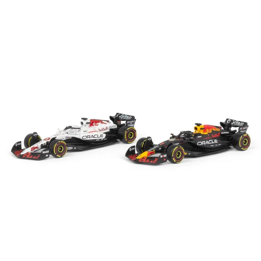 Bburago F1 Red Bull Racing RB21 2025 Max Verstappen Driver Two Pack 1/43 Scale Model