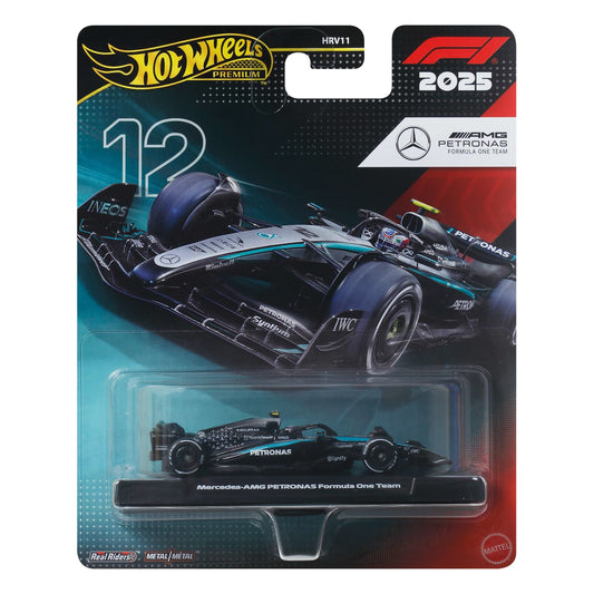 Hot Wheels Premium Mercedes-AMG PETRONAS 2025 Formula 1® Team #12