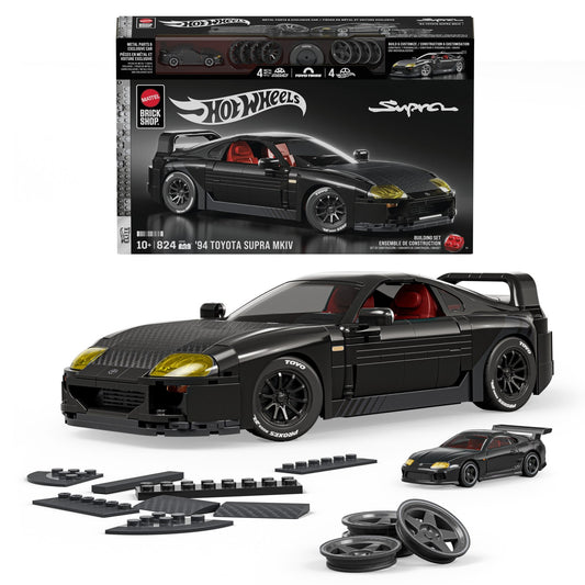 Mattel Brick Shop Hot Wheels ’94 Toyota Supra MKIV Building Set