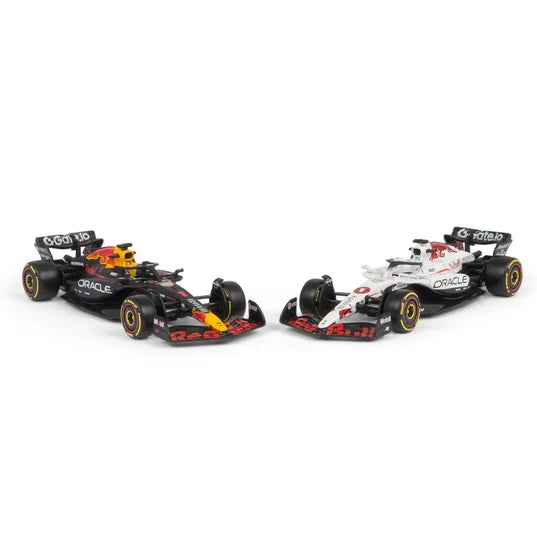 Bburago F1 Red Bull Racing RB21 2025 Max Verstappen Driver Two Pack 1/43 Scale Model