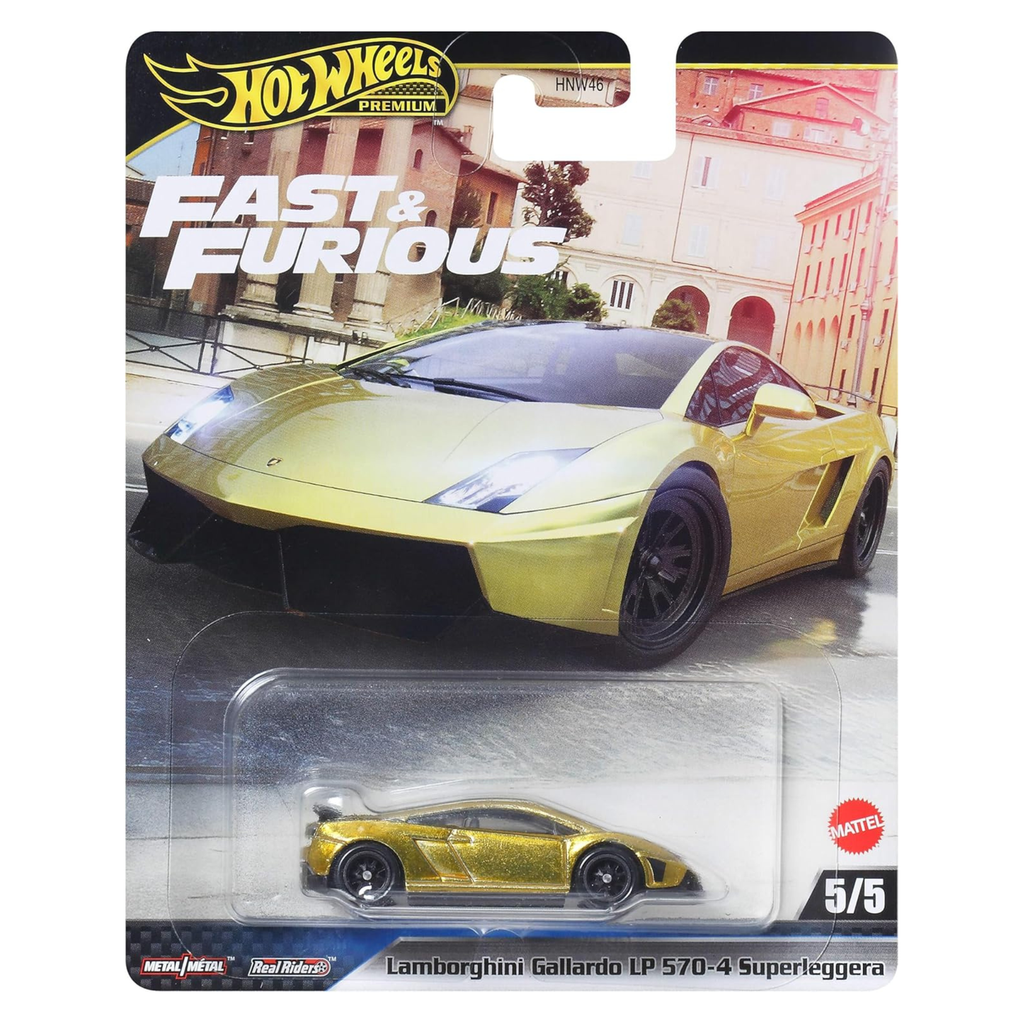 Hot Wheels Premium Fast & Furious Lamborghini Gallardo LP 570-4 Superleggera