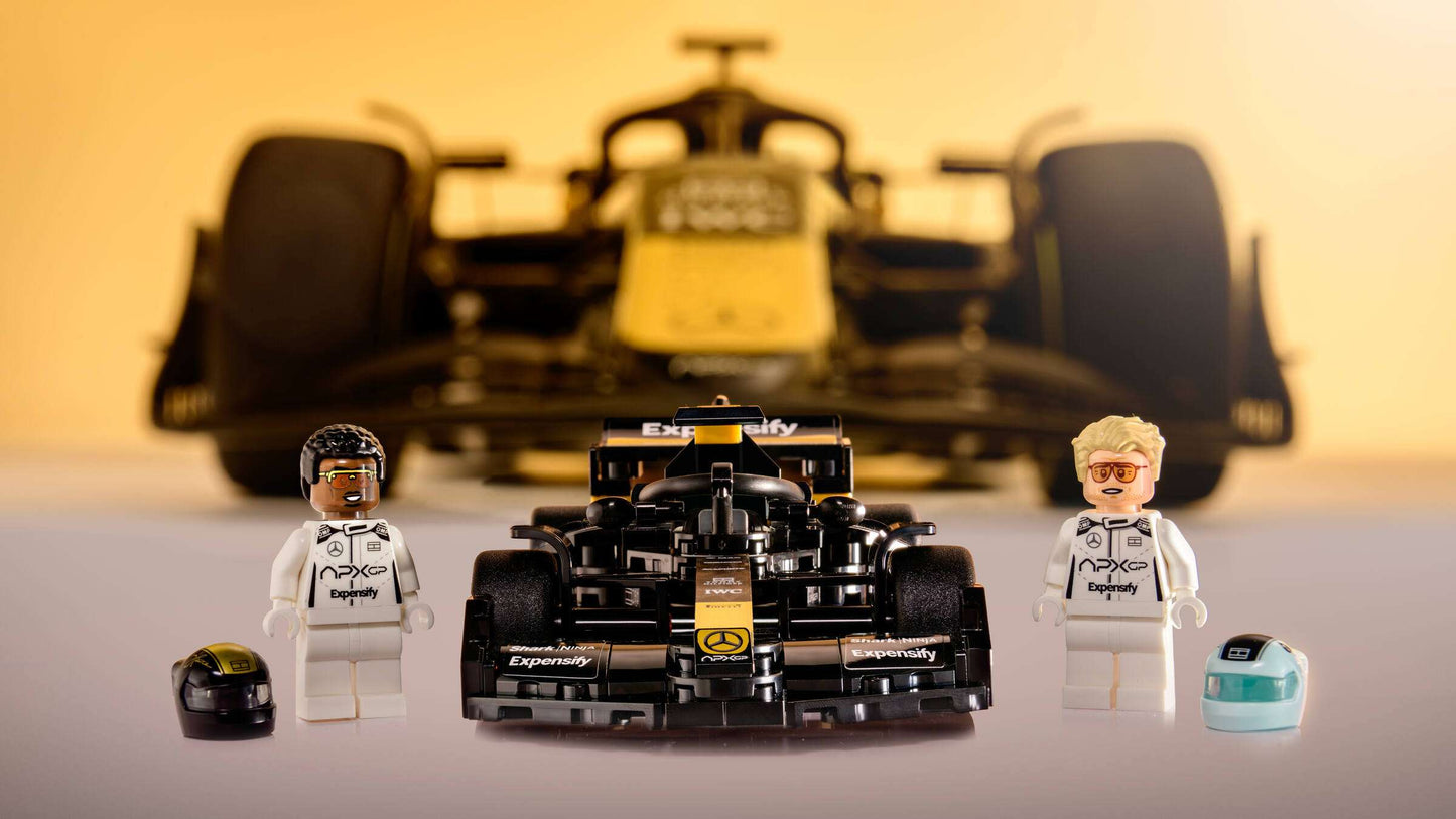 APXGP Team Race Car from F1 The Movie LEGO Speed Champions