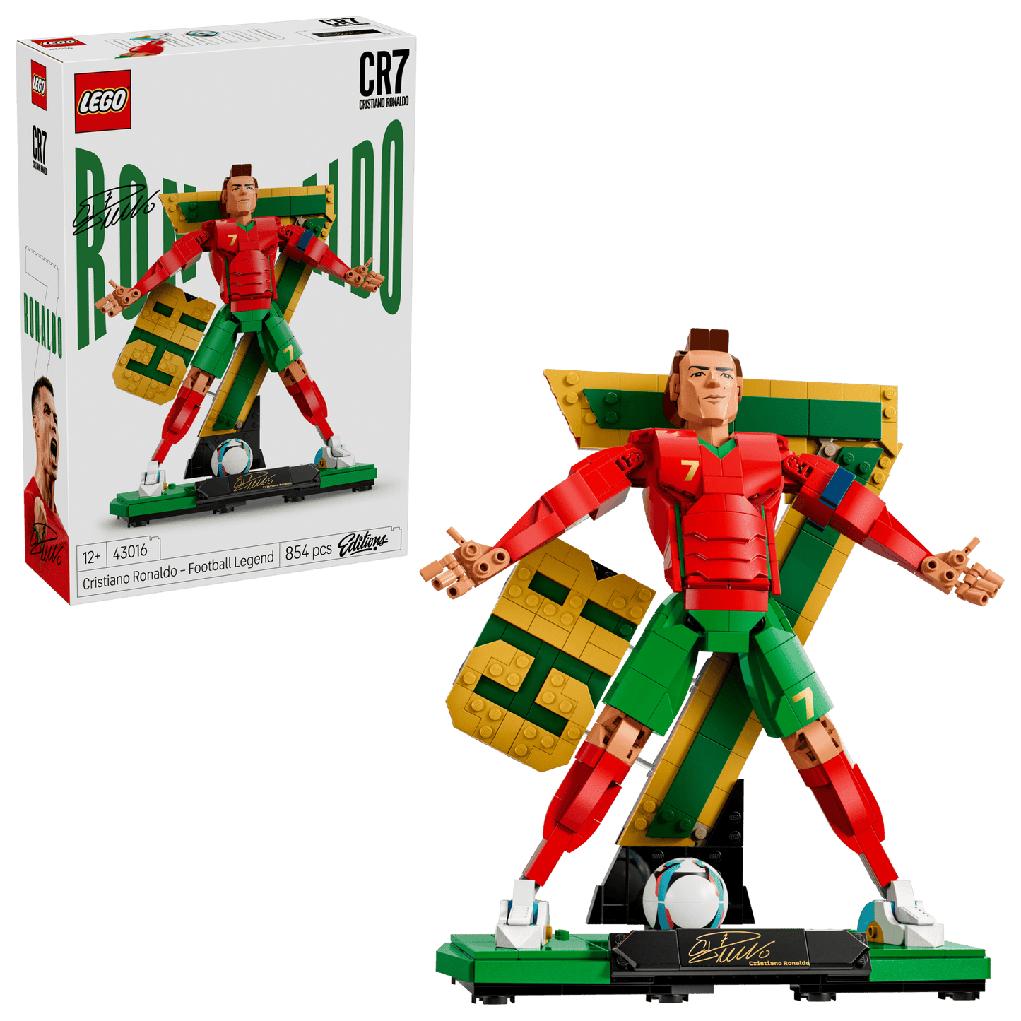 LEGO Editions Cristiano Ronaldo – Football Legend #43016