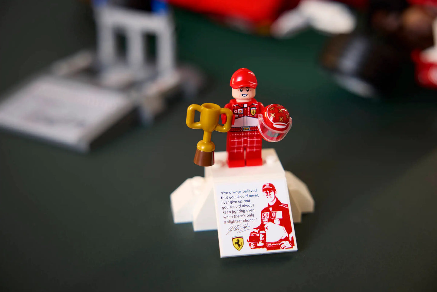 LEGO Icons F1 Ferrari F2004 & Michael Schumacher Set