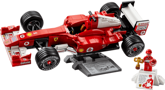 LEGO Icons F1 Ferrari F2004 & Michael Schumacher Set