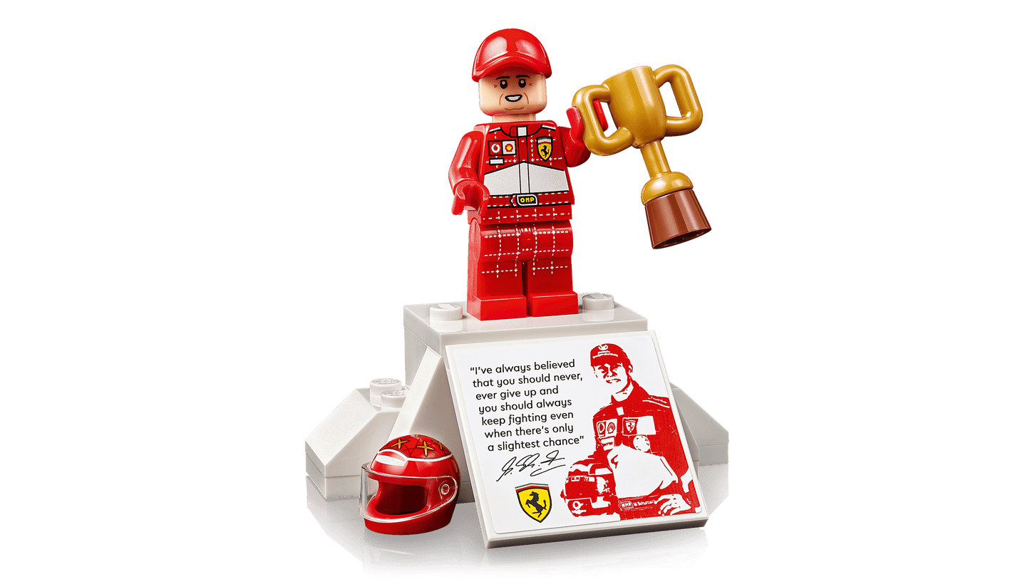 LEGO Icons F1 Ferrari F2004 & Michael Schumacher Set