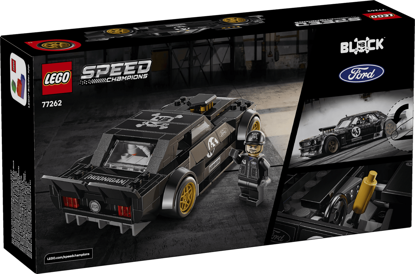 Ken Block's '65 Ford Mustang Hoonicorn V1 LEGO Speed Champions