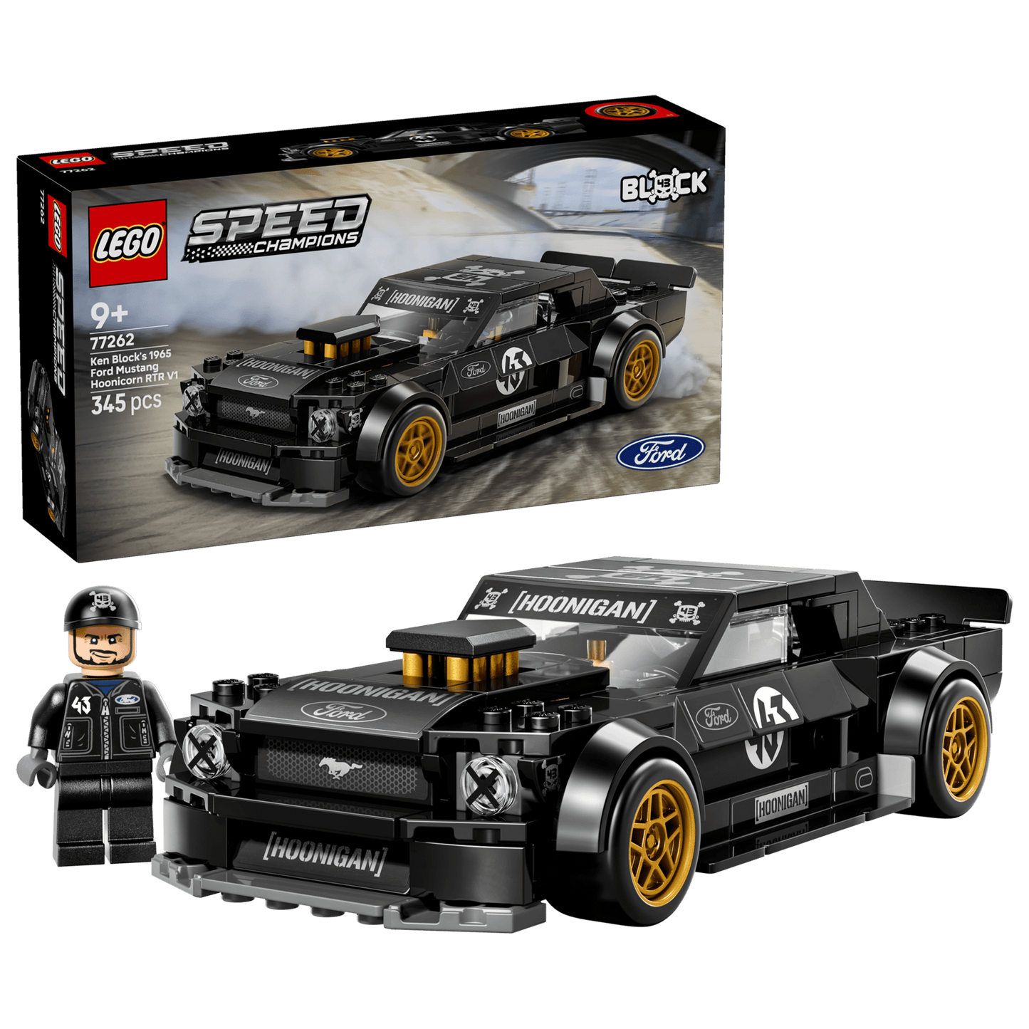 Ken Block's '65 Ford Mustang Hoonicorn V1 LEGO Speed Champions