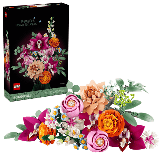 LEGO Botanicals Pretty Pink Flower Bouquet #10342