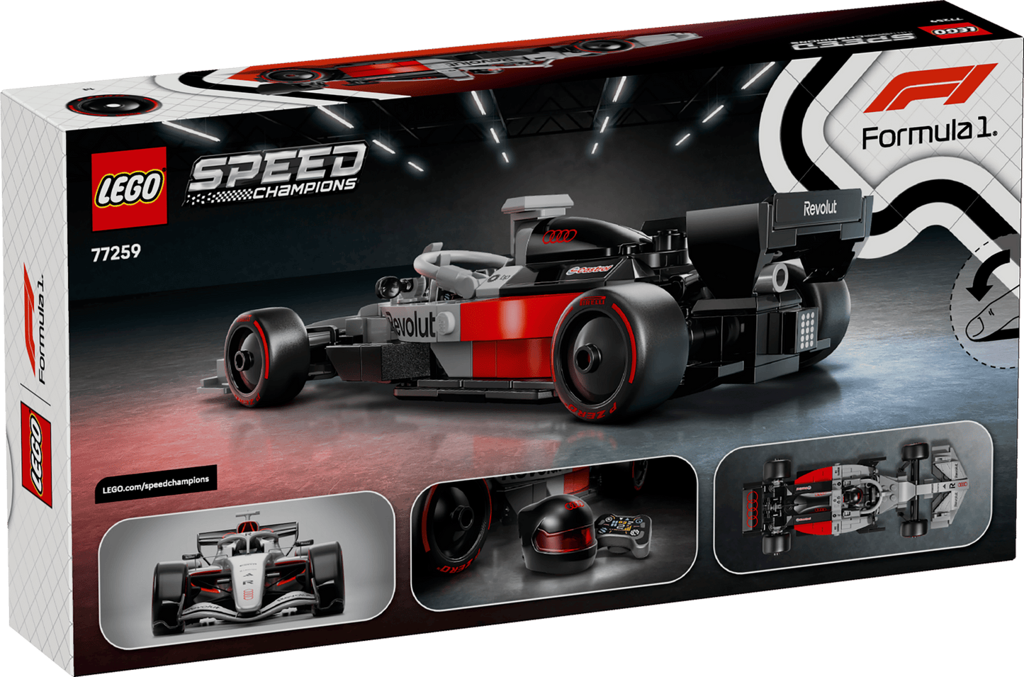 Audi Revolut F1 Team R26 Race Car LEGO Speed Champions