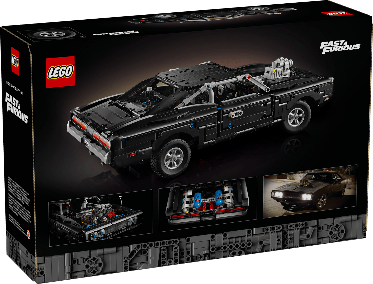 LEGO TECHNIC Fast and Furious Dodge Charger R/T Car #42231