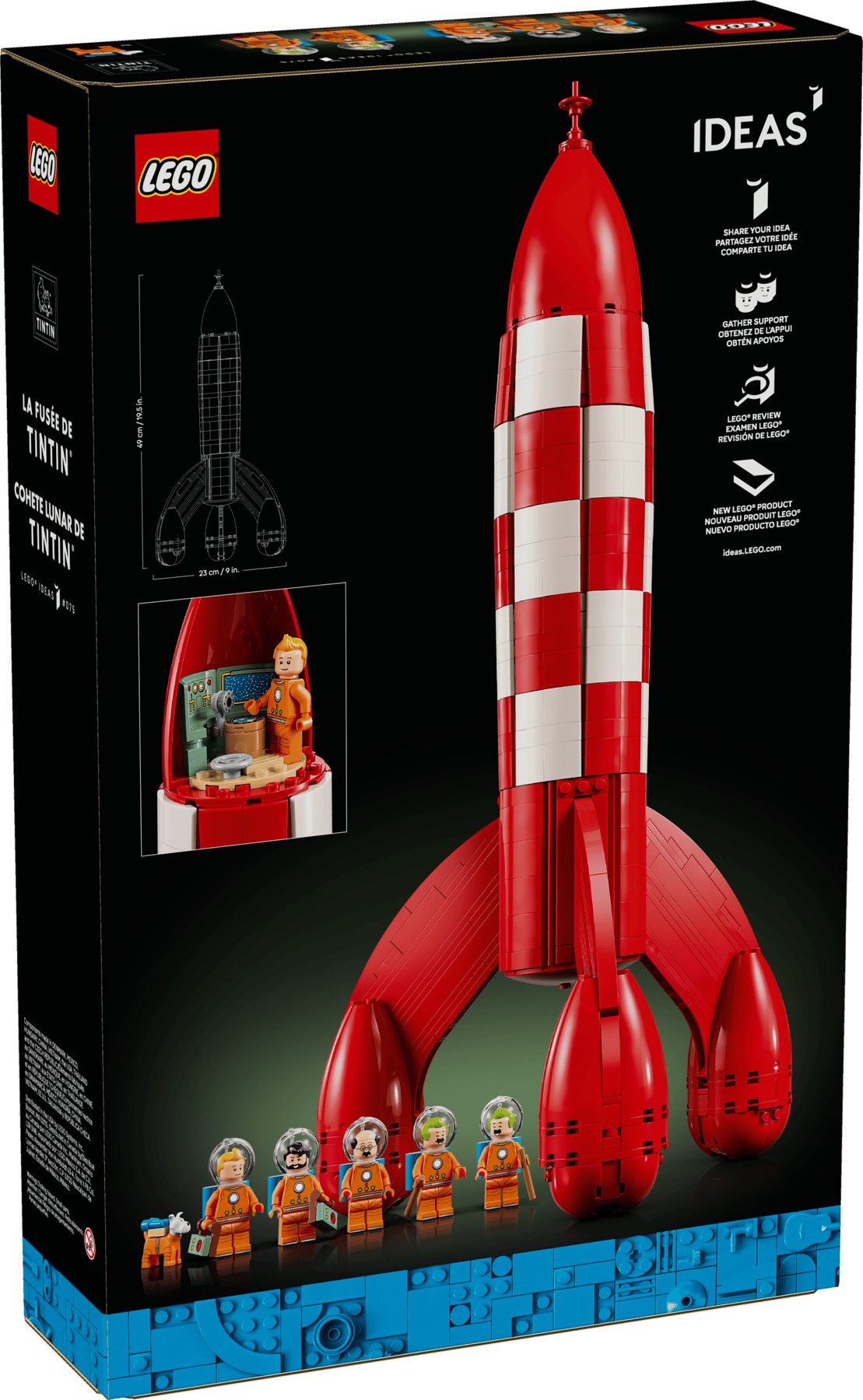 LEGO® Ideas Tintin Moon Rocket #21367