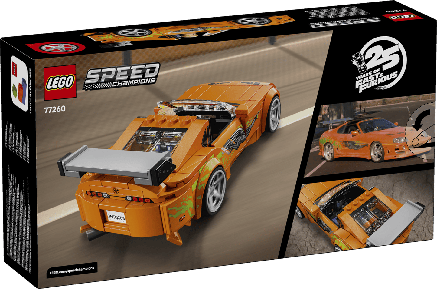 LEGO Speed Champions The Fast and The Furious Toyota Supra MK4 #77260
