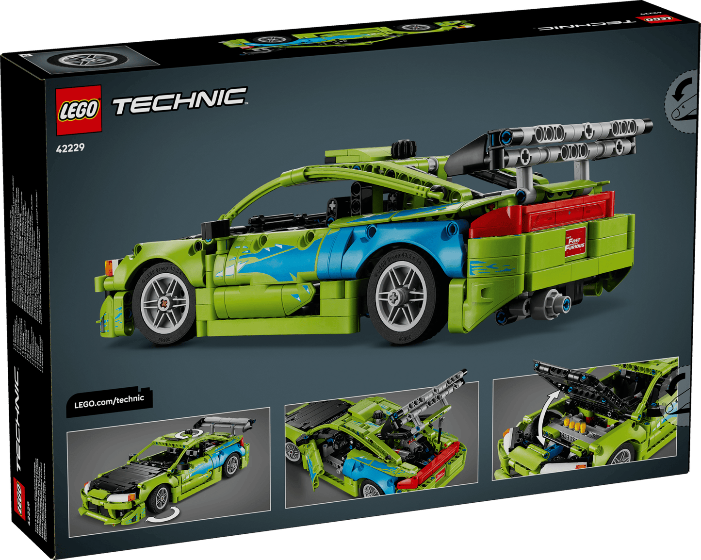 LEGO TECHNIC Fast and Furious Mitsubishi Eclipse Car #42229