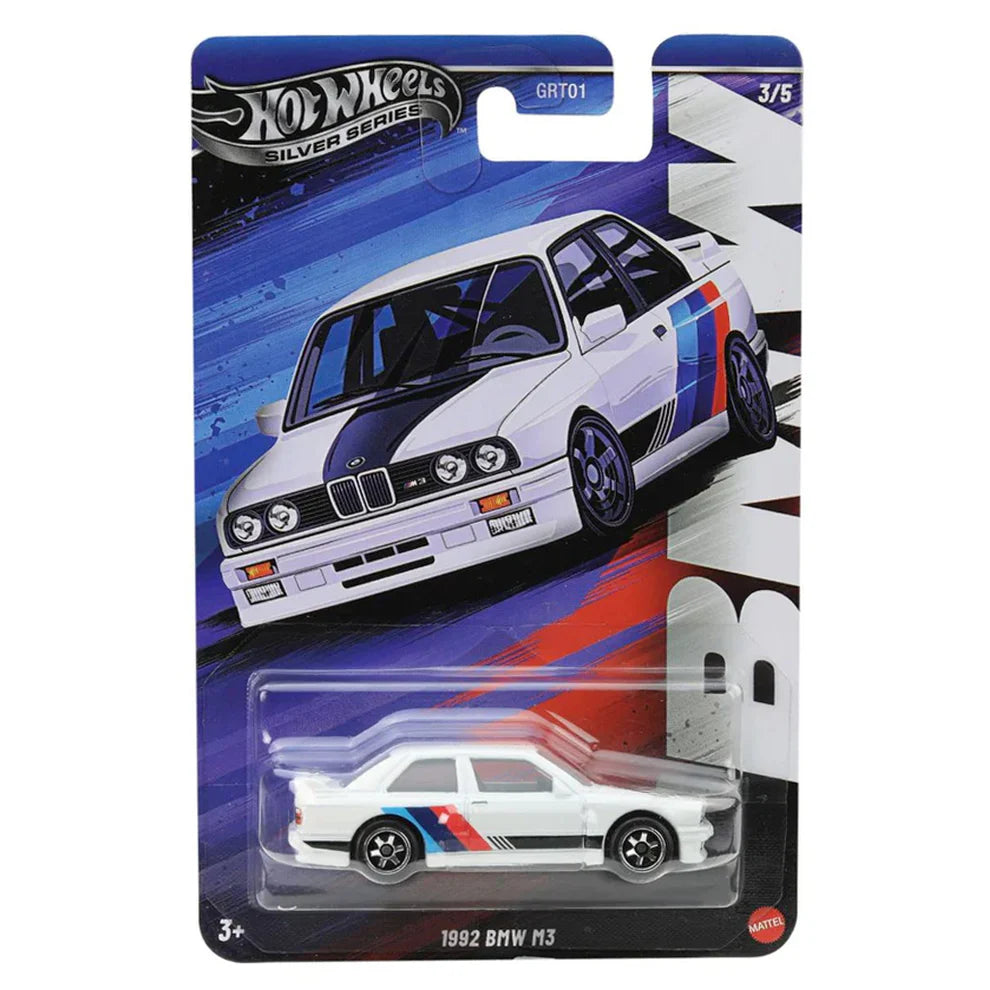 Hot Wheels BMW Series Car Set 2025 Silver Series ( 5 Cars )
