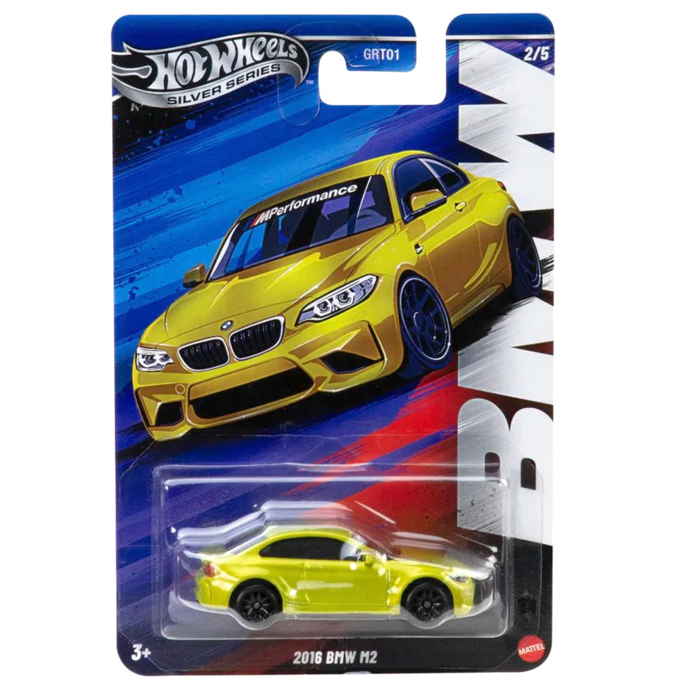 Hot Wheels BMW Series Car Set 2025 Silver Series ( 5 Cars )