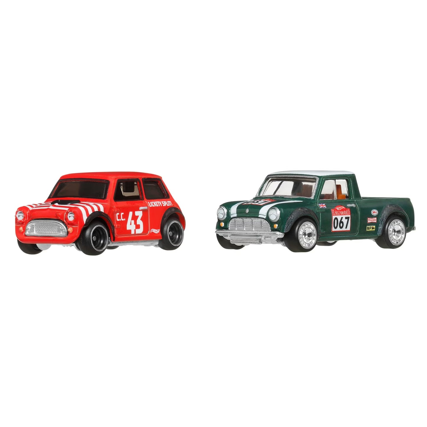 Hot Wheels Premium 2-Pack Morris Mini & 67 Austin Mini Pickup