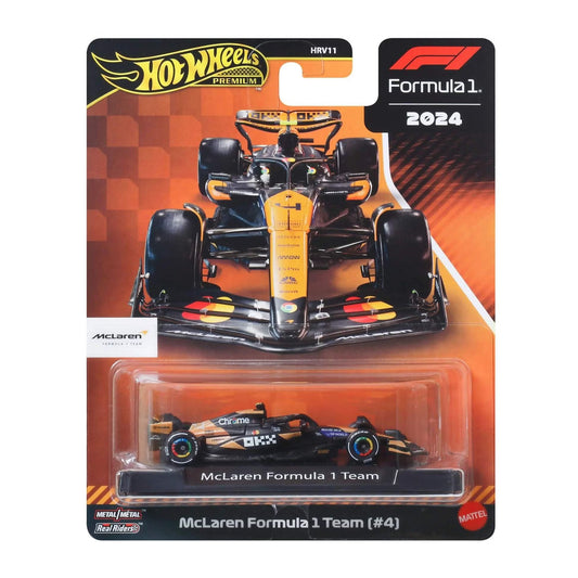 Hot Wheels Premium 2024 McLaren Formula 1® Lando Norris #4