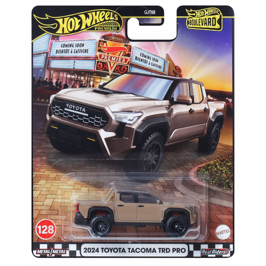Hot Wheels Premium Boulevard 2024 Toyota Tacoma TRD PRO