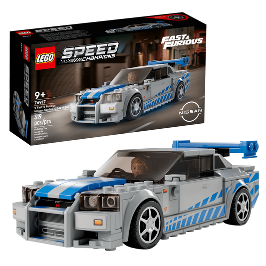 Nissan Skyline GT-R (R34) Car LEGO Speed Champions