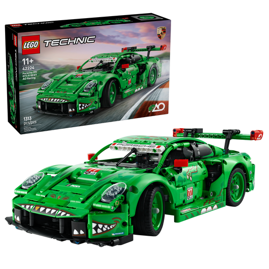LEGO TECHNIC Porsche 911 GT3 R REXY AO Racing Car #42224