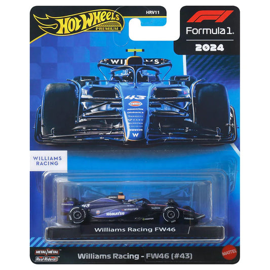Hot Wheels Premium 2024 Williams Racing Formula 1® #43