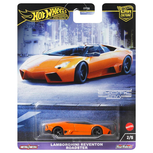 Hot Wheels Premium Car Culture Exotic Envy Lamborghini Reventon Roadster